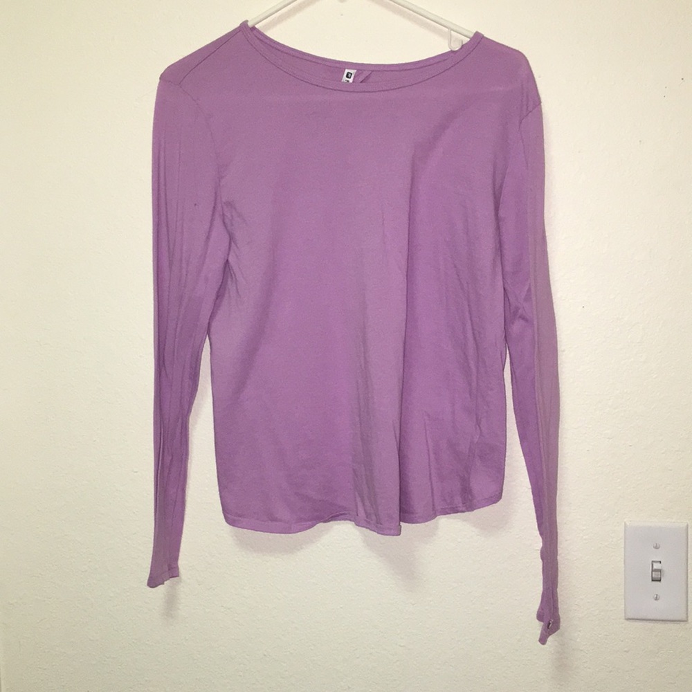 Fabletics open back long sleeve top!